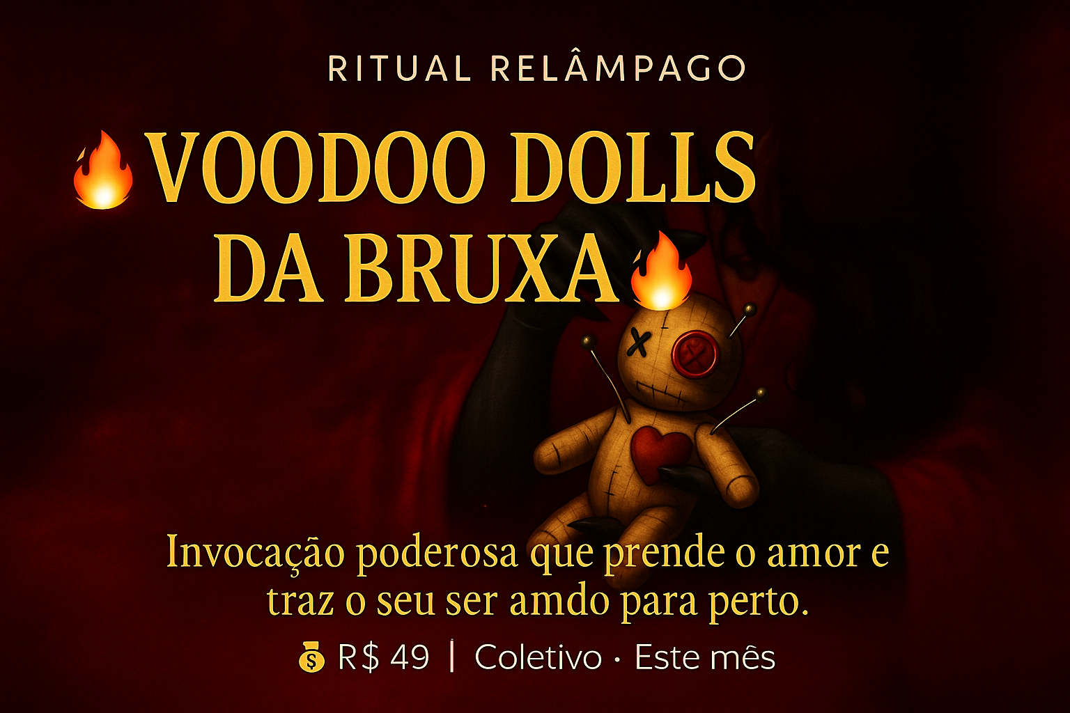 Ritual Voodoo Dolls da Bruxa